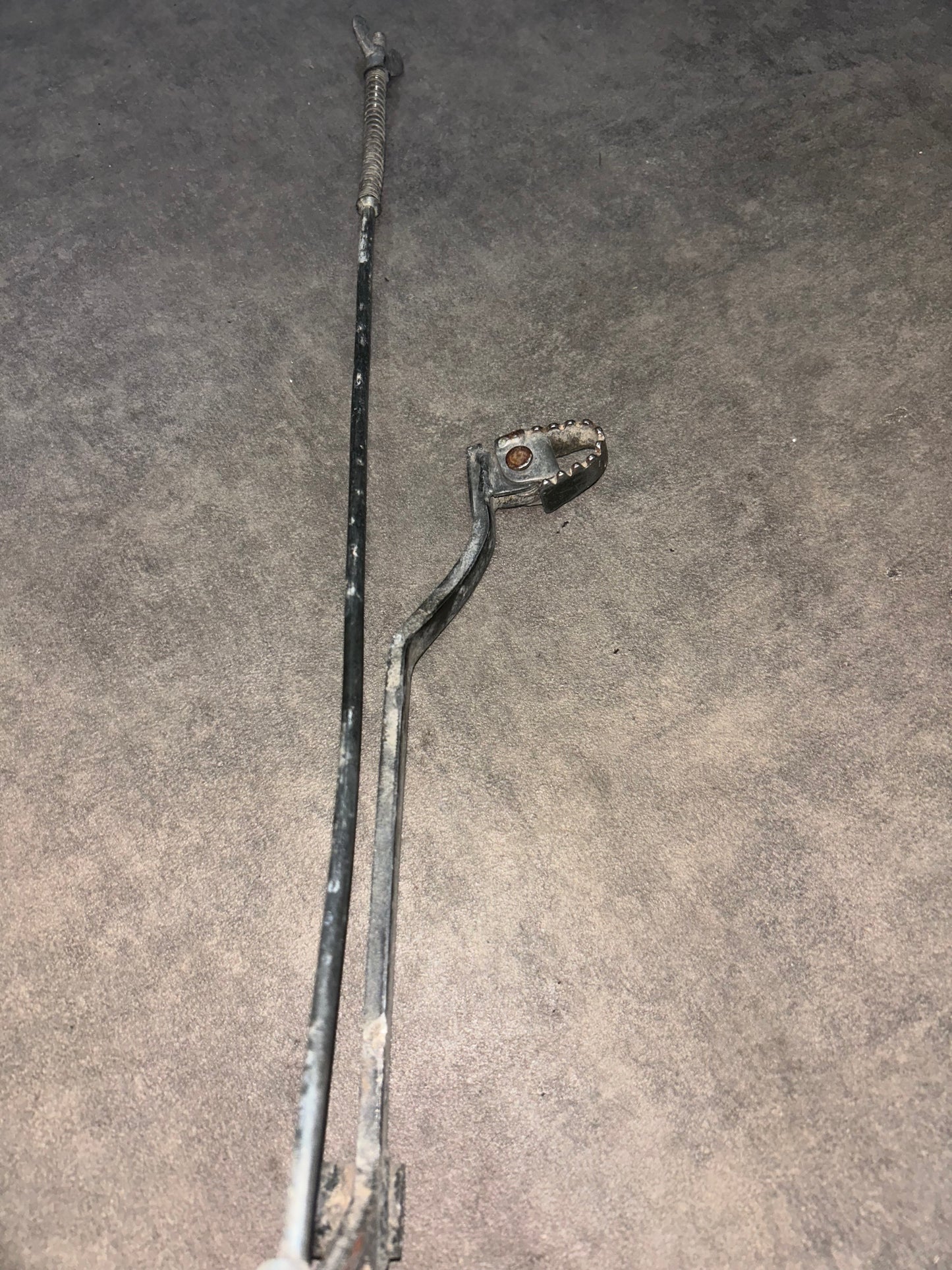 pédale de frein arrière ttr 125