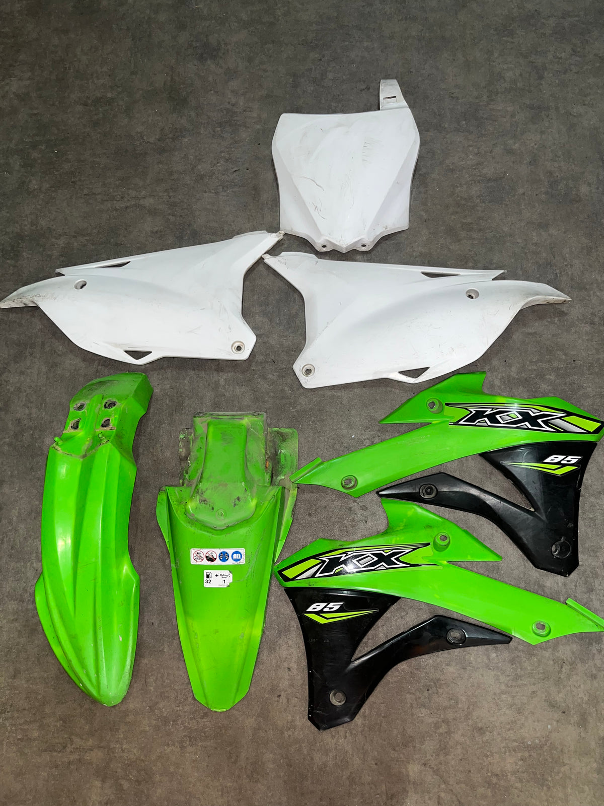 kit carénage 85 kx