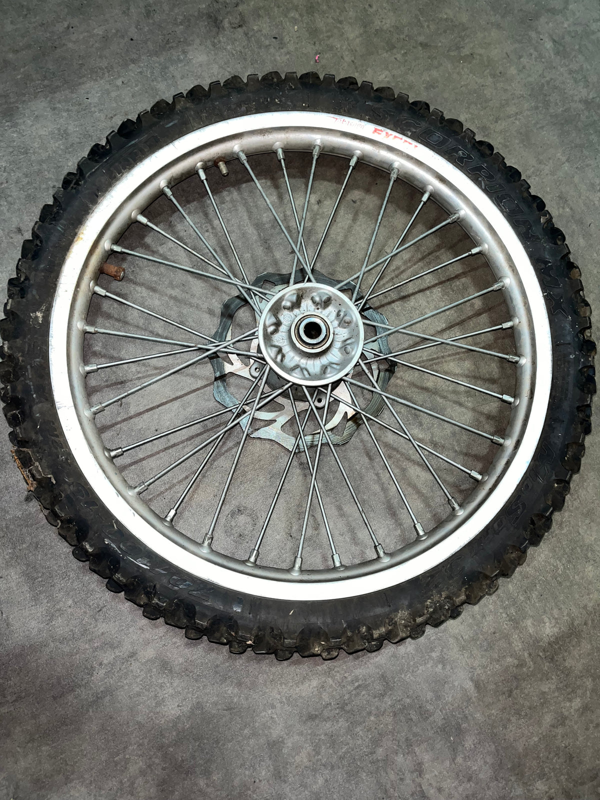 roue avant + arrière ktm 85 sx