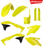 Kit plastique POLISPORT jaune fluo Kawasaki KX450F 2016>2018