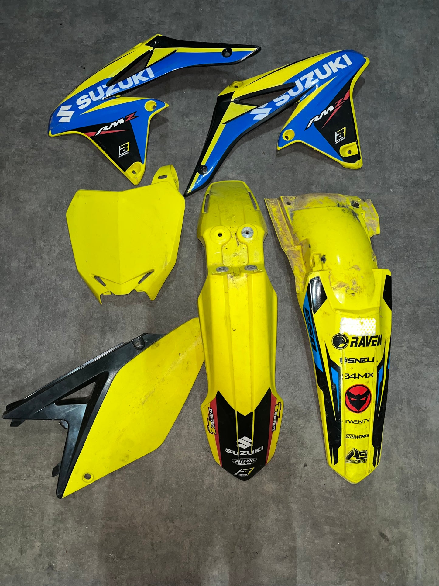 carénage 250 rmz