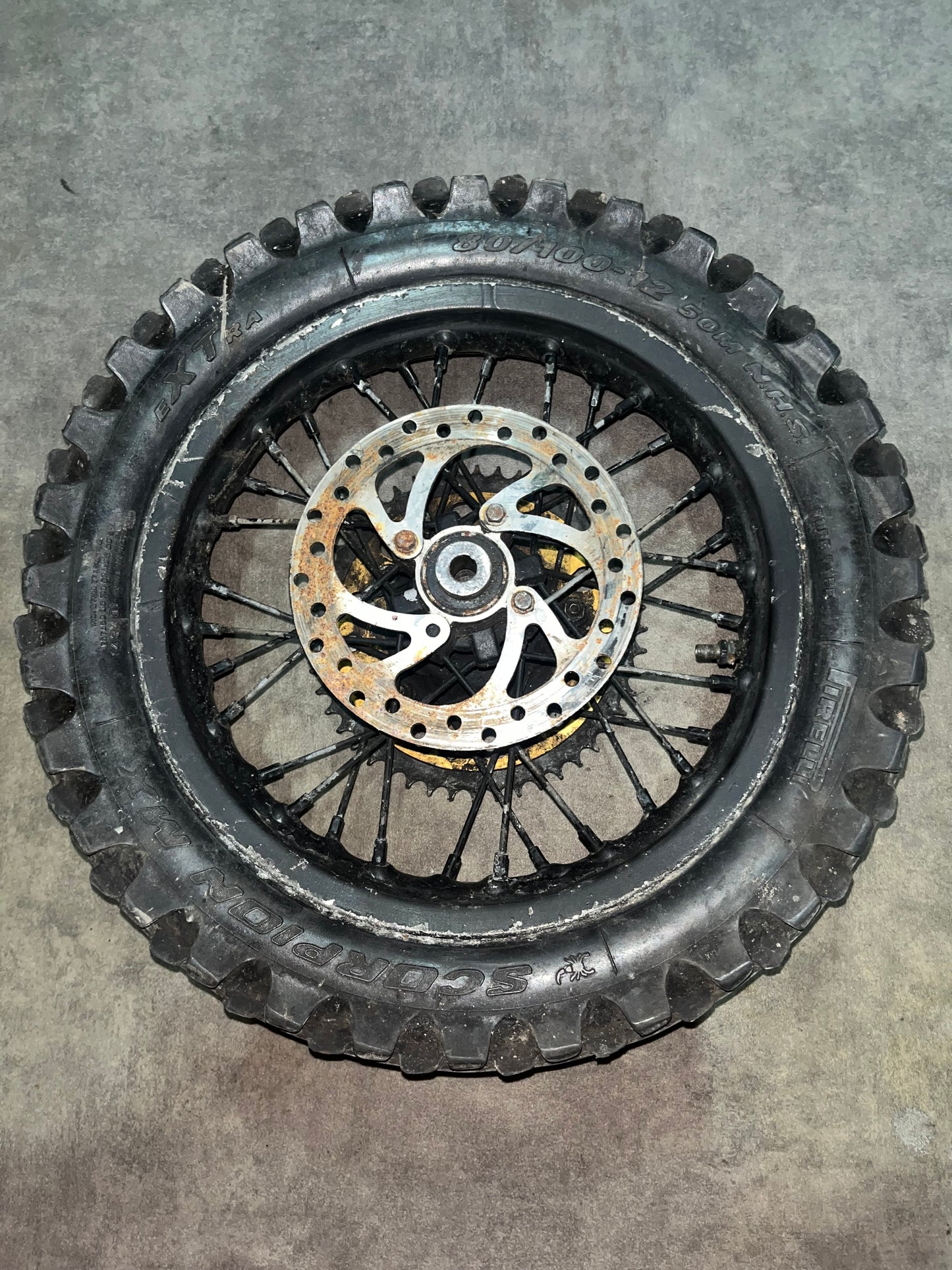 roue arrière ktm 65 sx