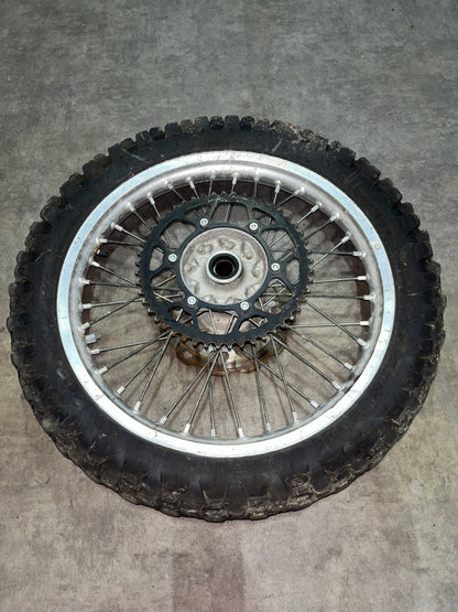 roue avant et arrière 250 rmz
