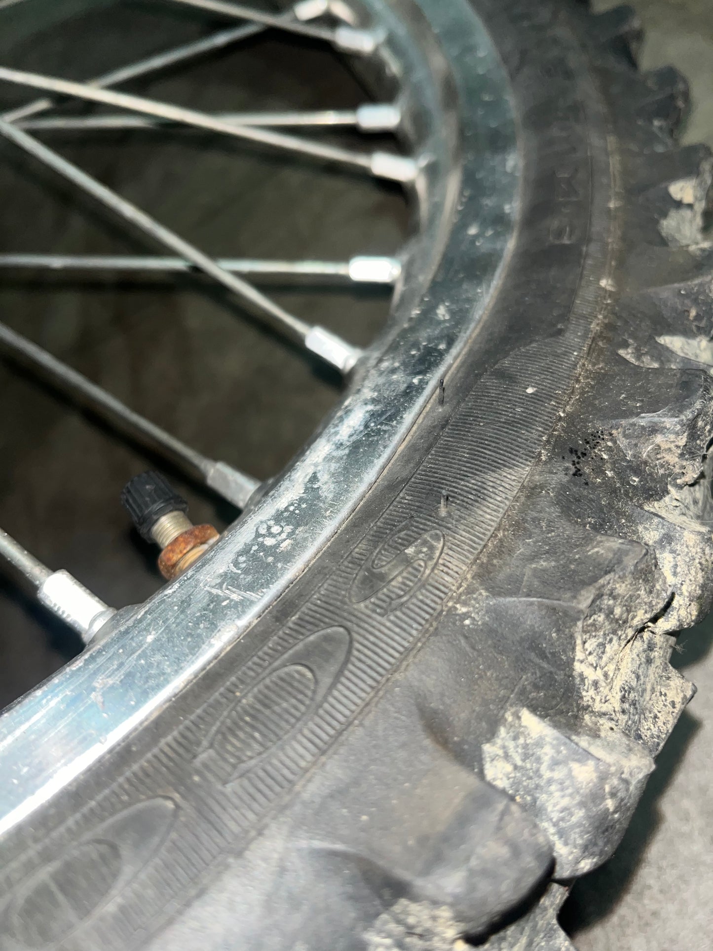 roue avant et arrière 250 rmz