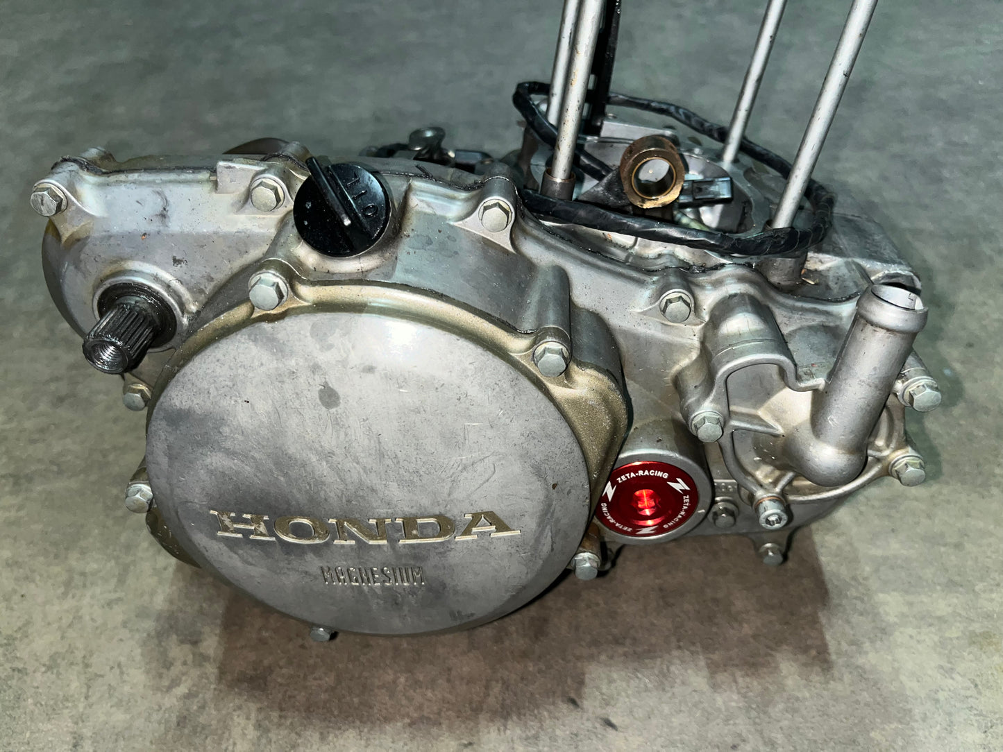 bas moteur 250 crf 2008