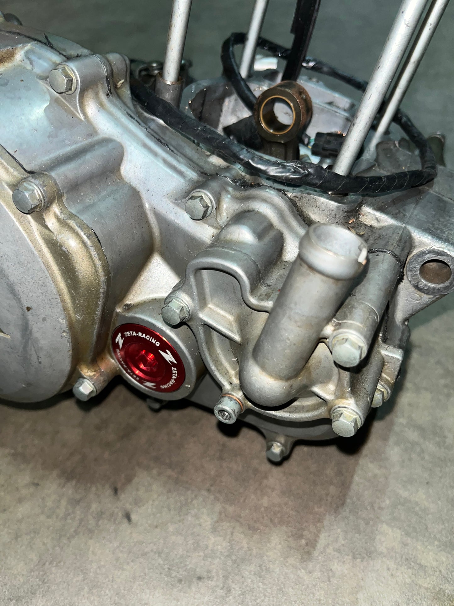 bas moteur 250 crf 2008