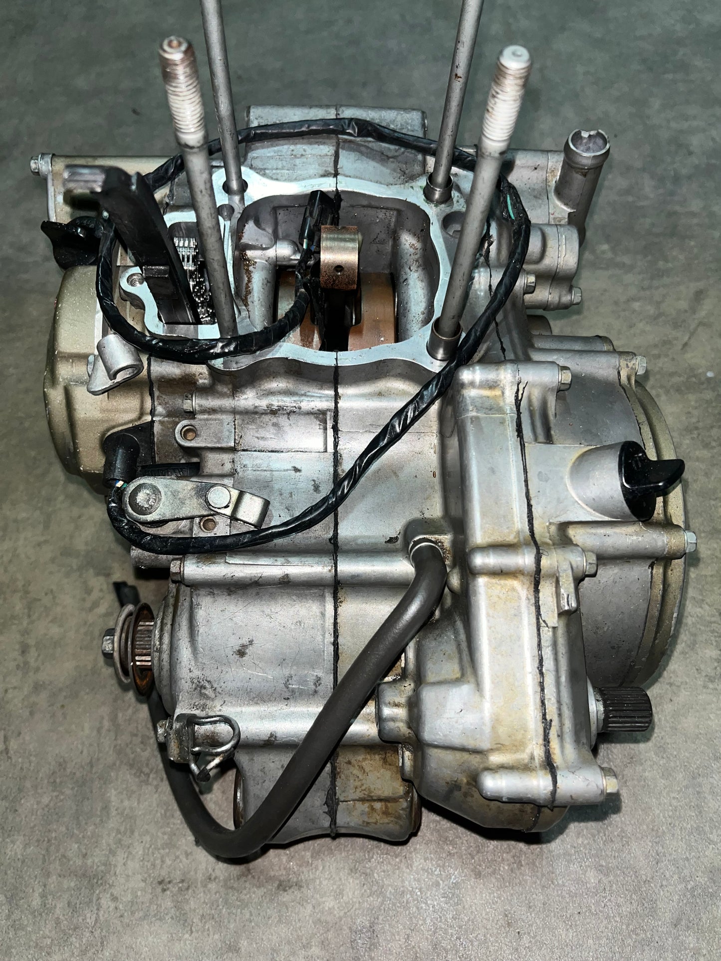 bas moteur 250 crf 2008