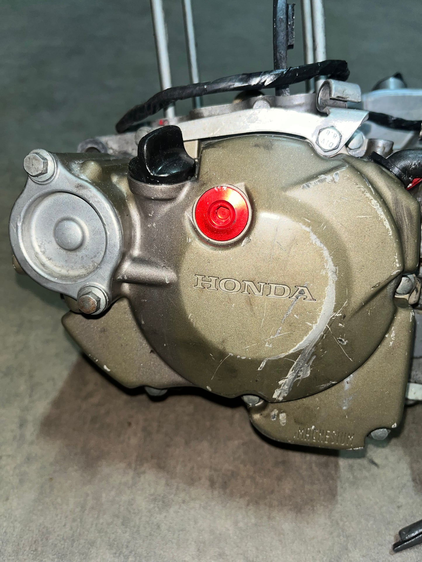 bas moteur 250 crf 2008