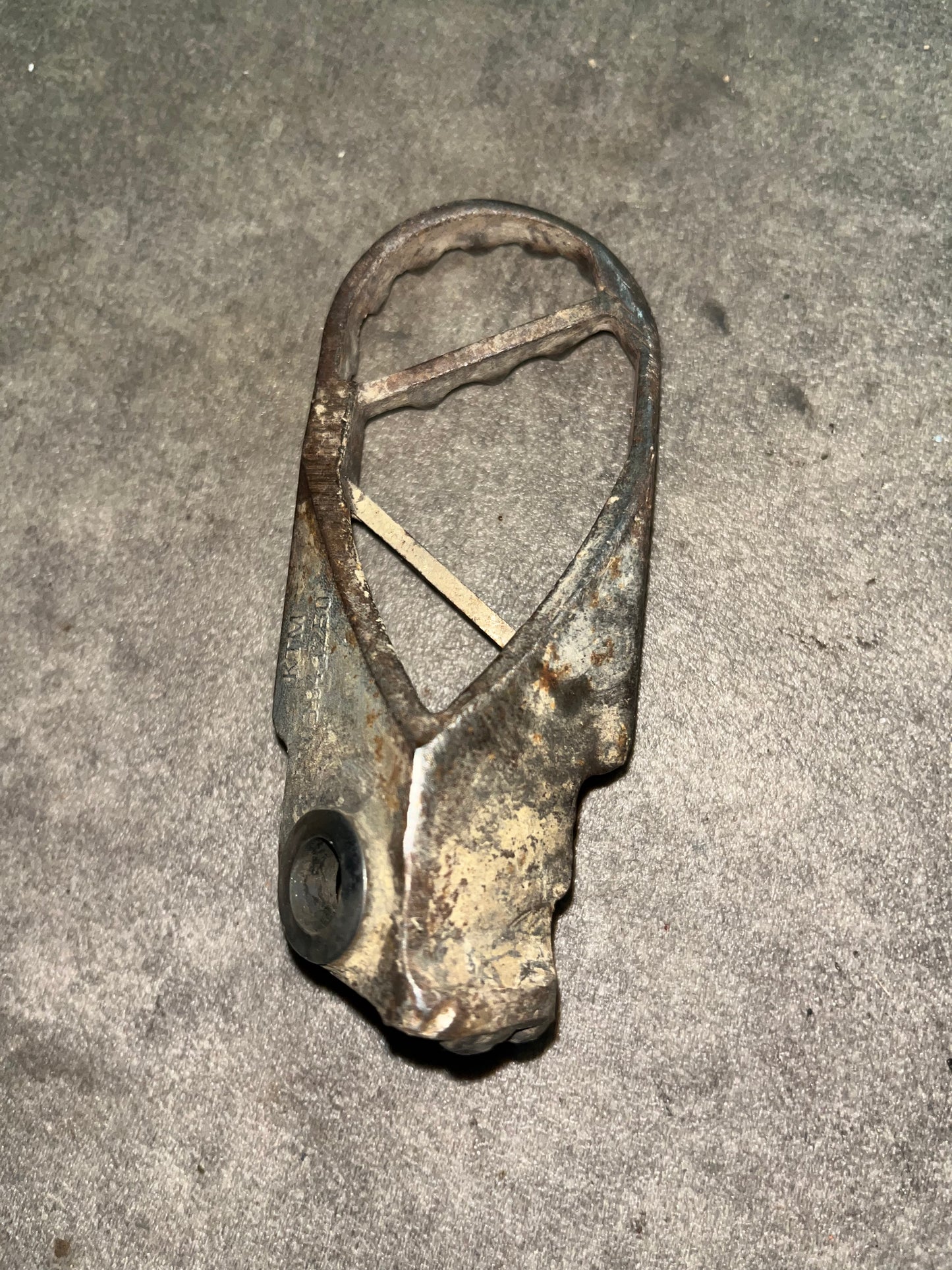 cale pied droit ktm 450 sxf