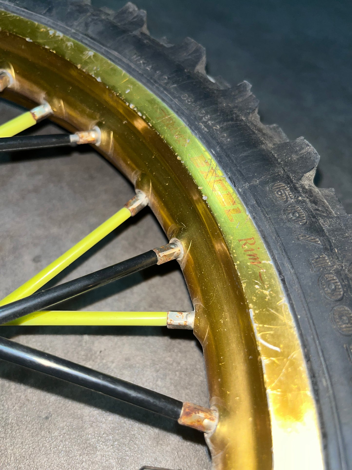 roue avant et arrière 65 rm kx