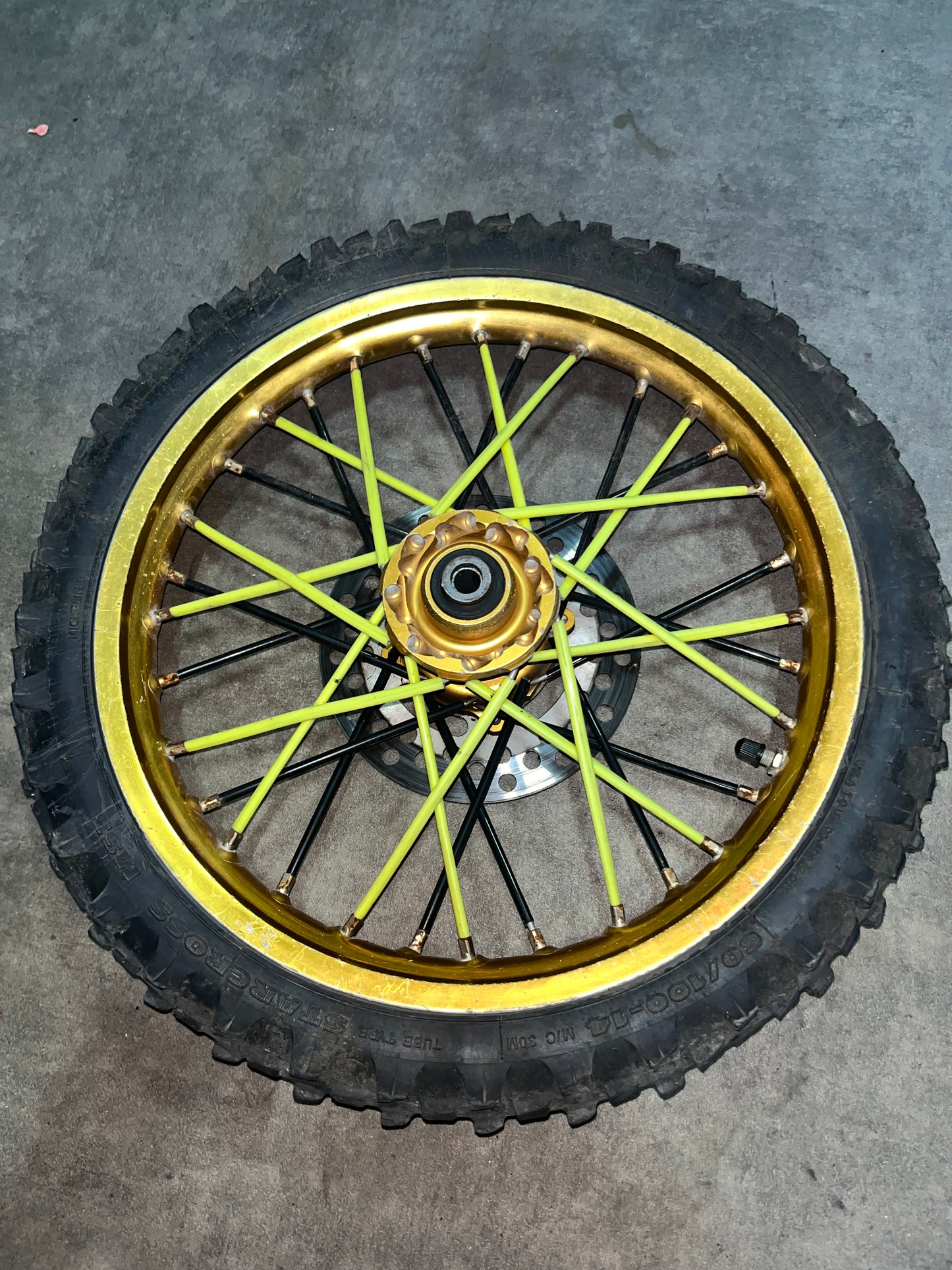 roue avant et arrière 65 rm kx
