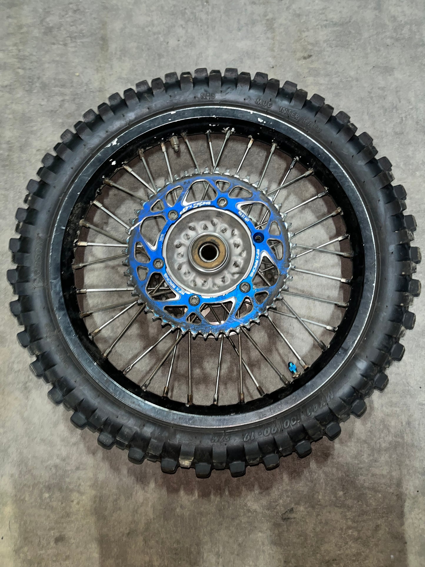 roue arrière yz 125