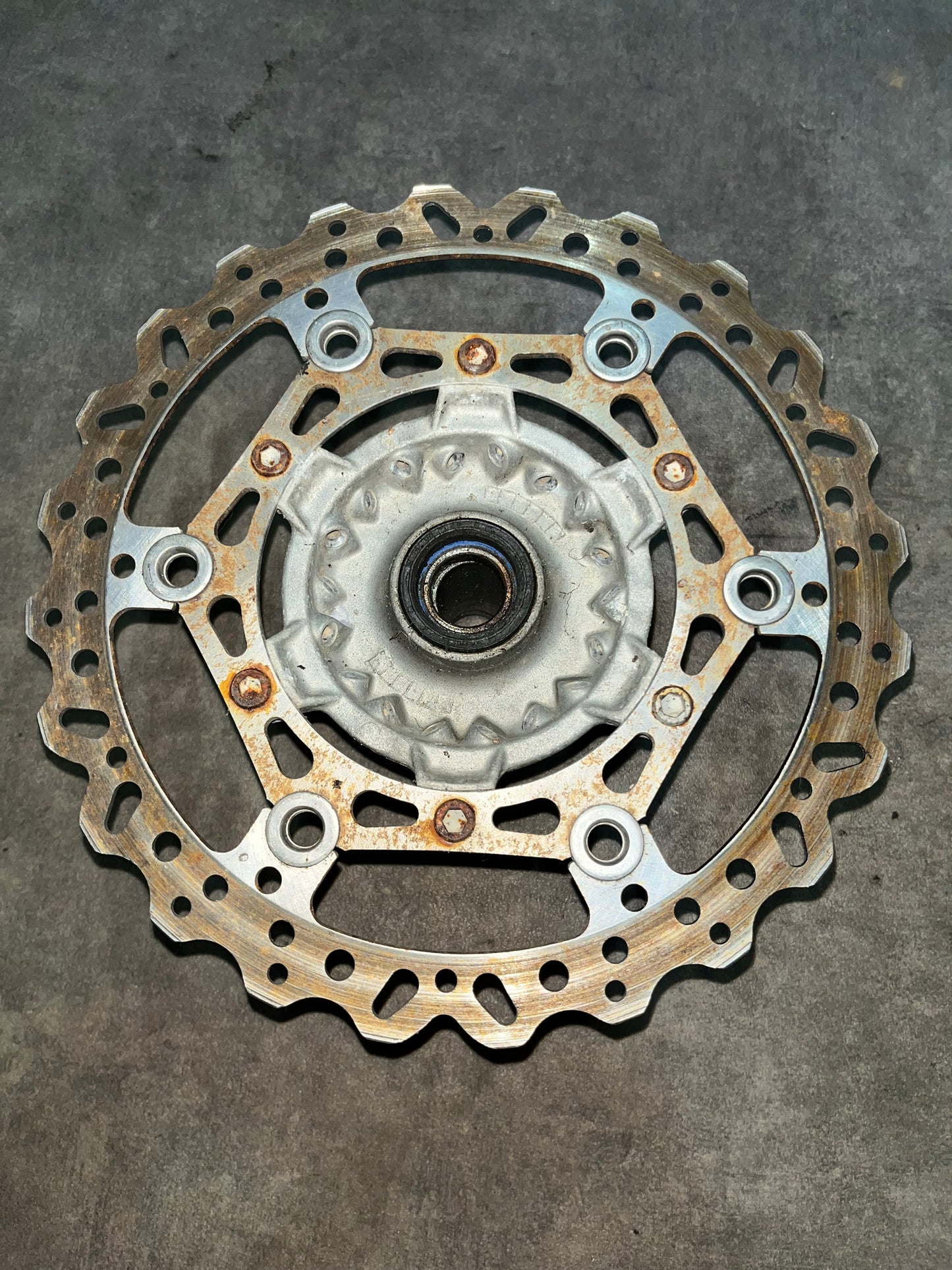 moyeu de roue avant yz 125