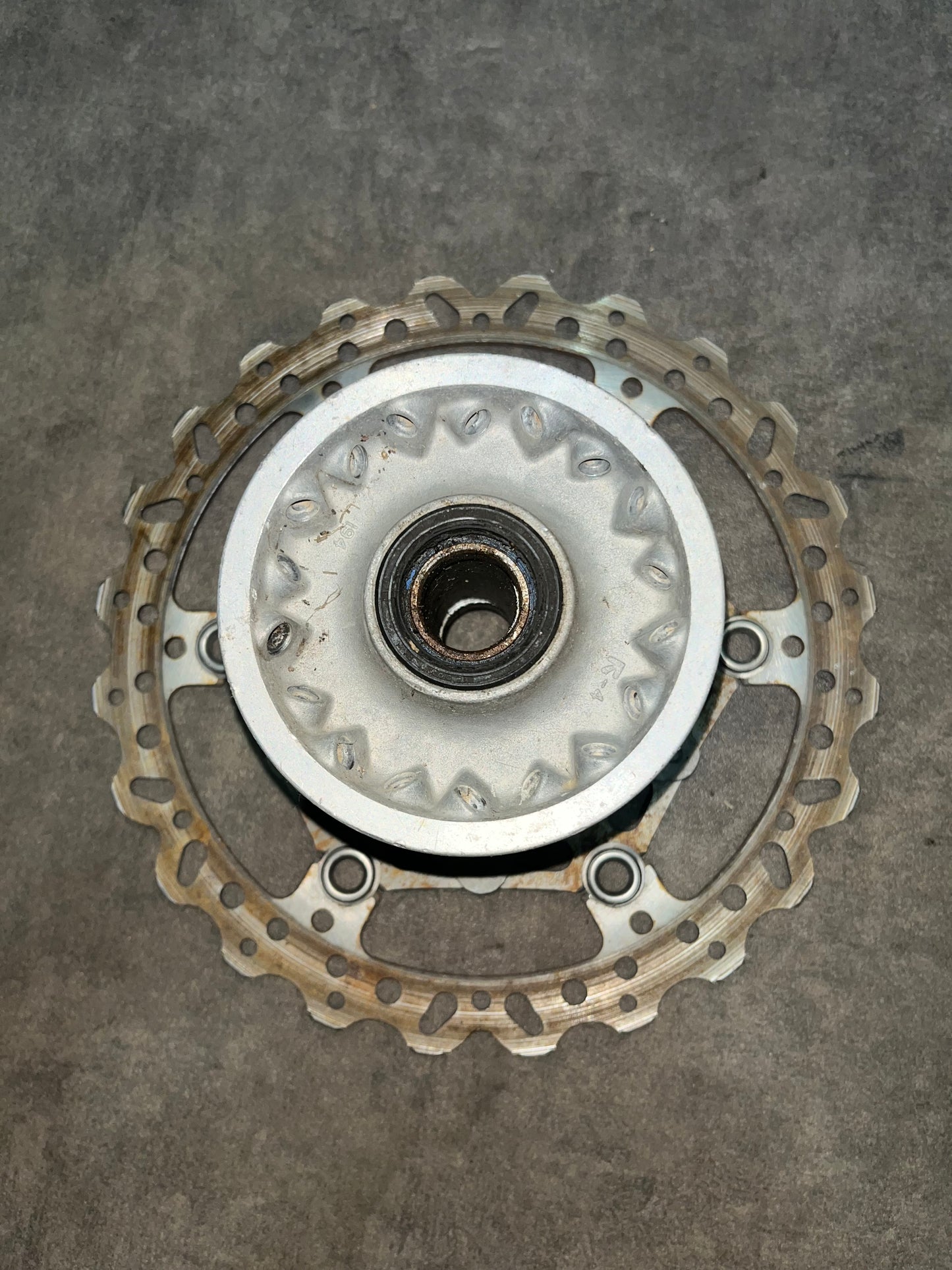 moyeu de roue avant yz 125