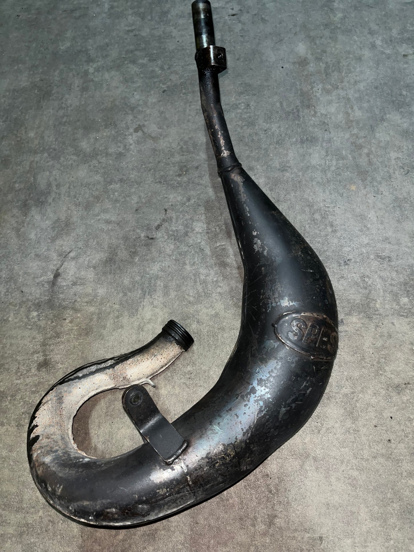 collecteur d'échappement SPES yz 85