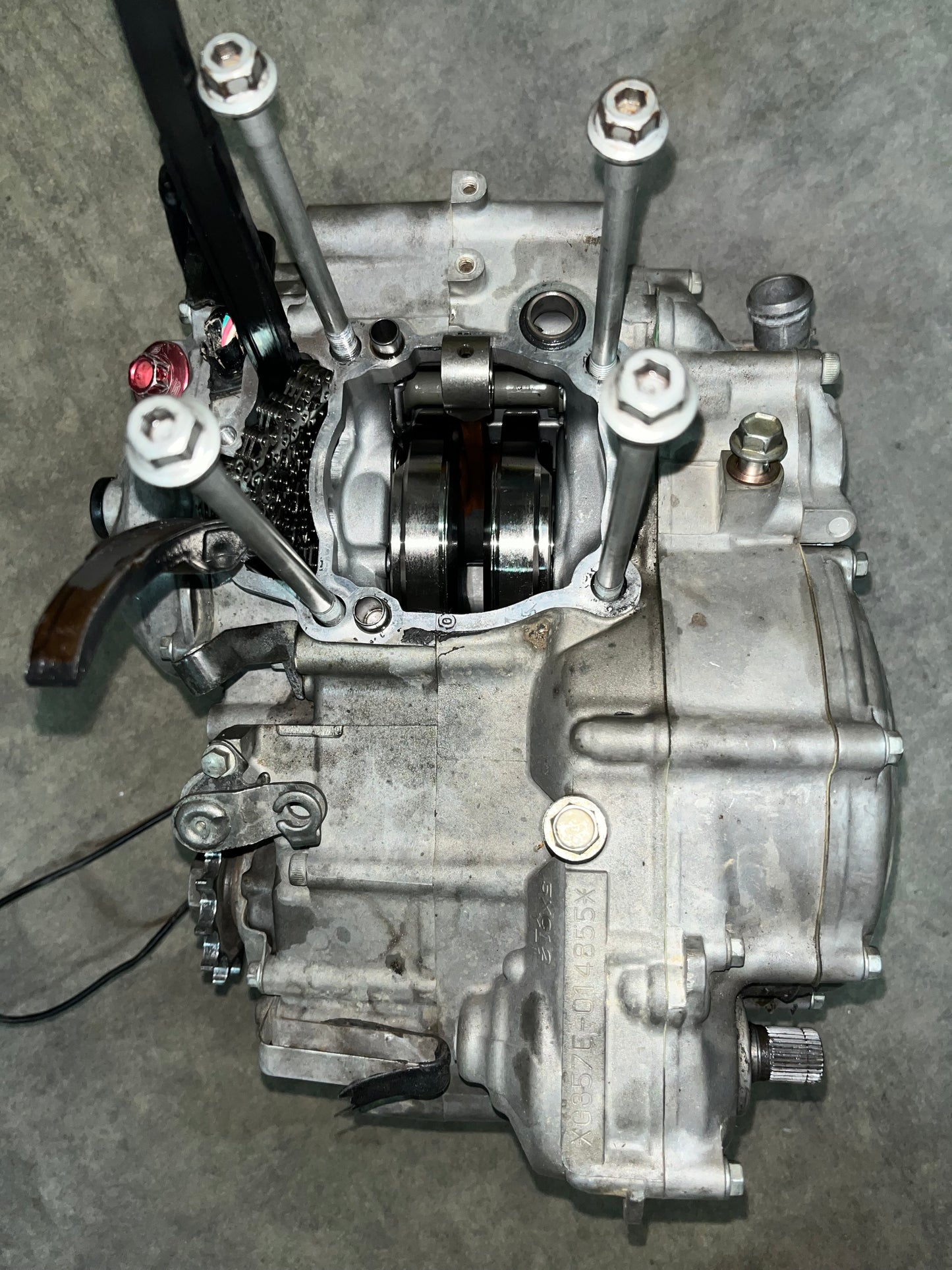 bas moteur 250 yzf 2008