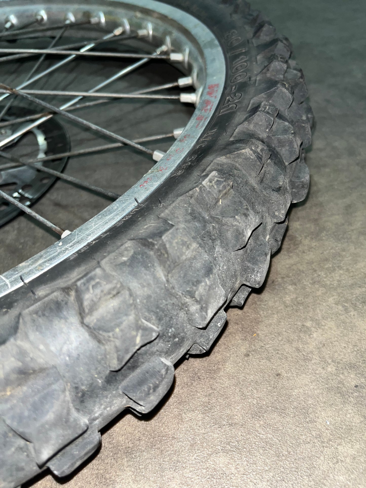 roue avant + arrière yz / yzf