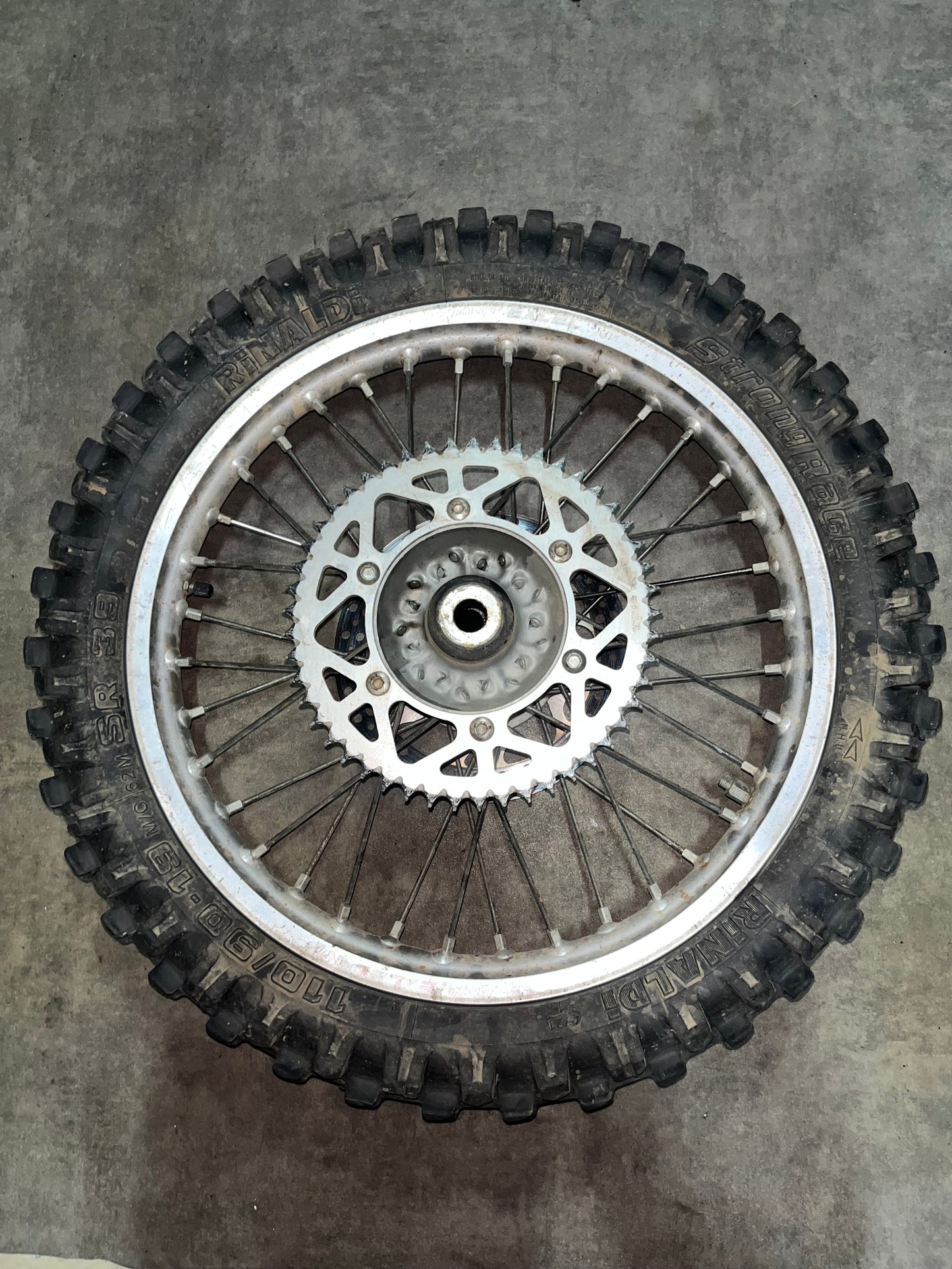 roue avant + arrière yz / yzf