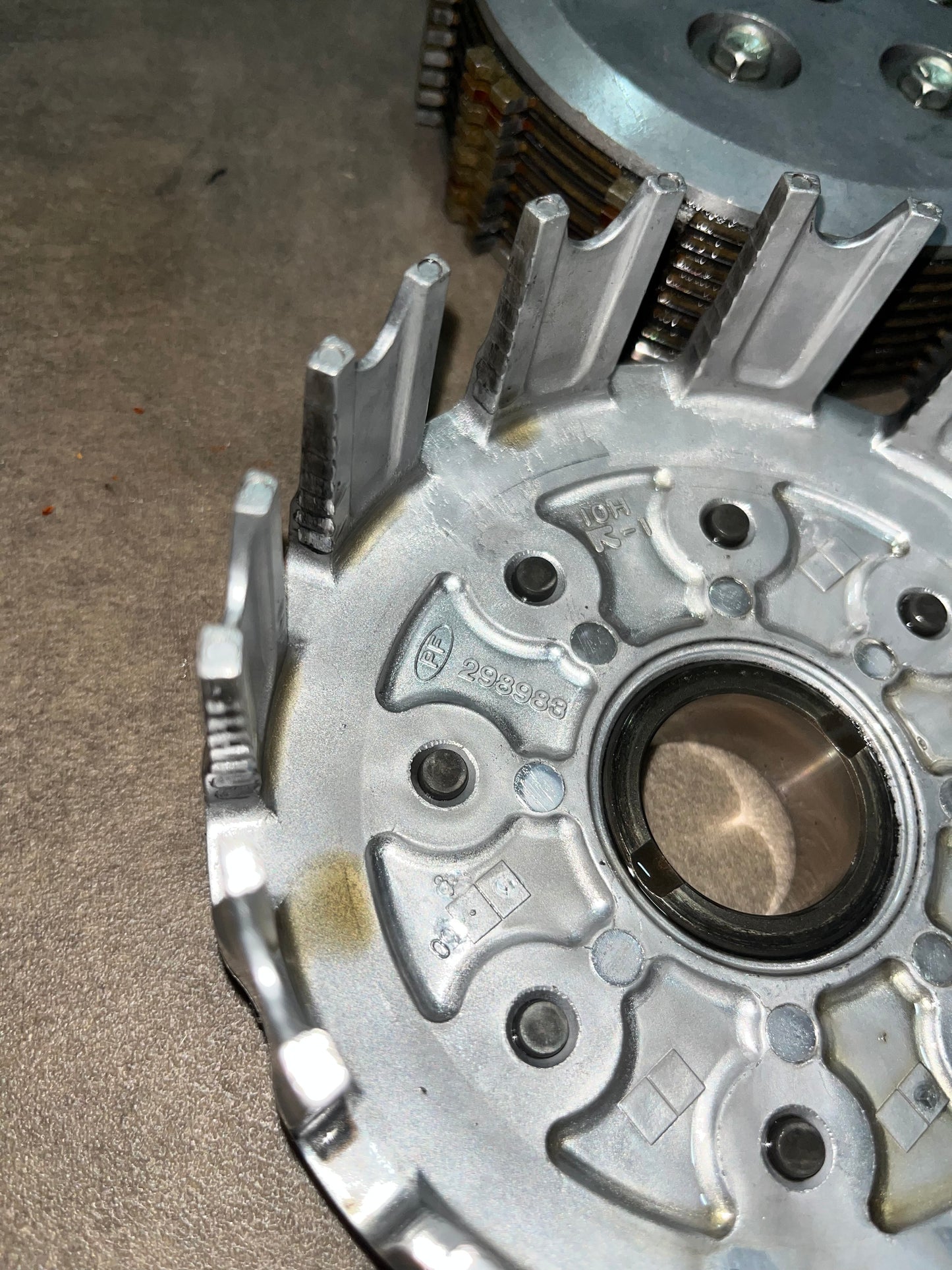 embrayage 250 rmz