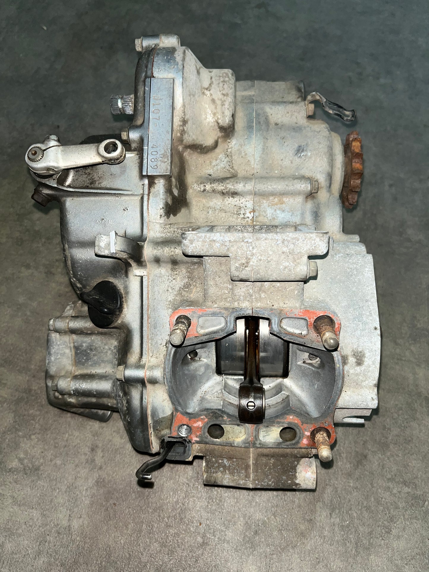 bas moteur rm 85