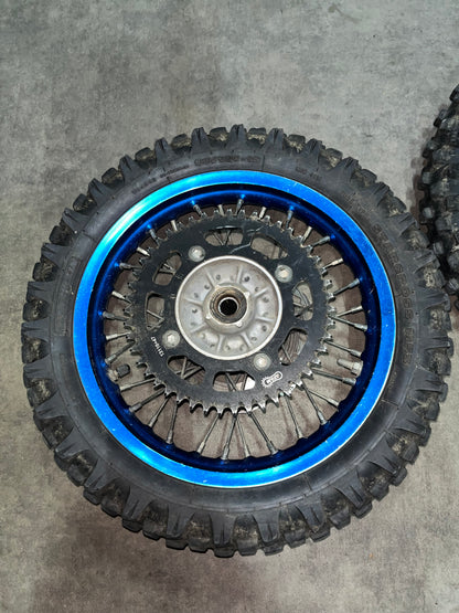roues avant + arrière yz 65