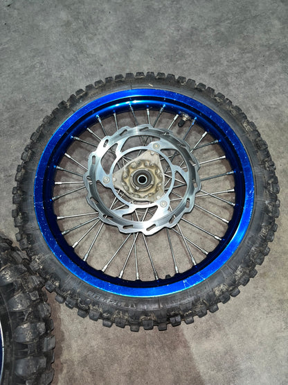 roues avant + arrière yz 65