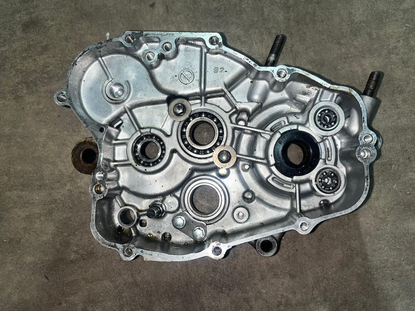 carter central droit kx 85