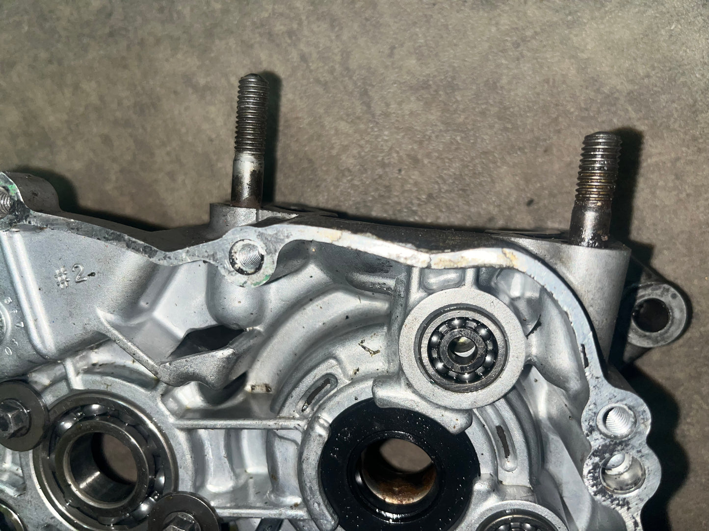 carter central droit kx 85