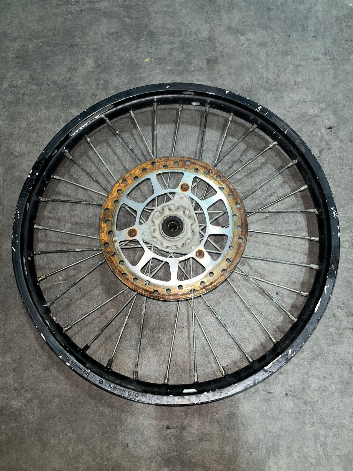 roue avant yz 85