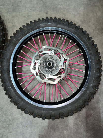 roue avant + arrière kxf