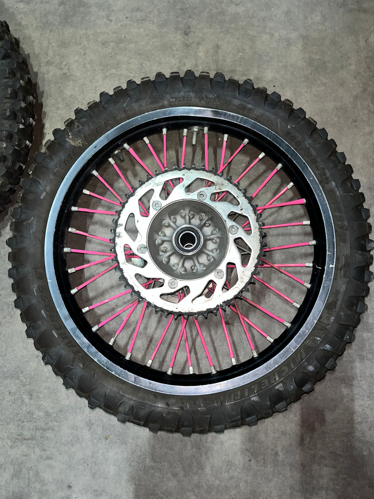 roue avant + arrière kxf