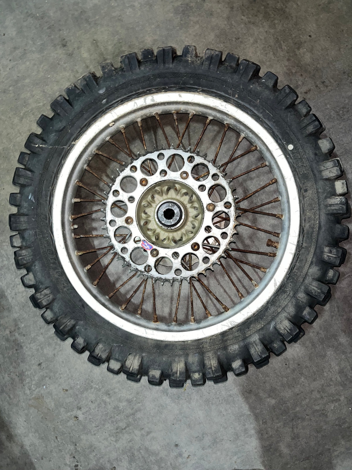 roue arrière ktm 200 exc