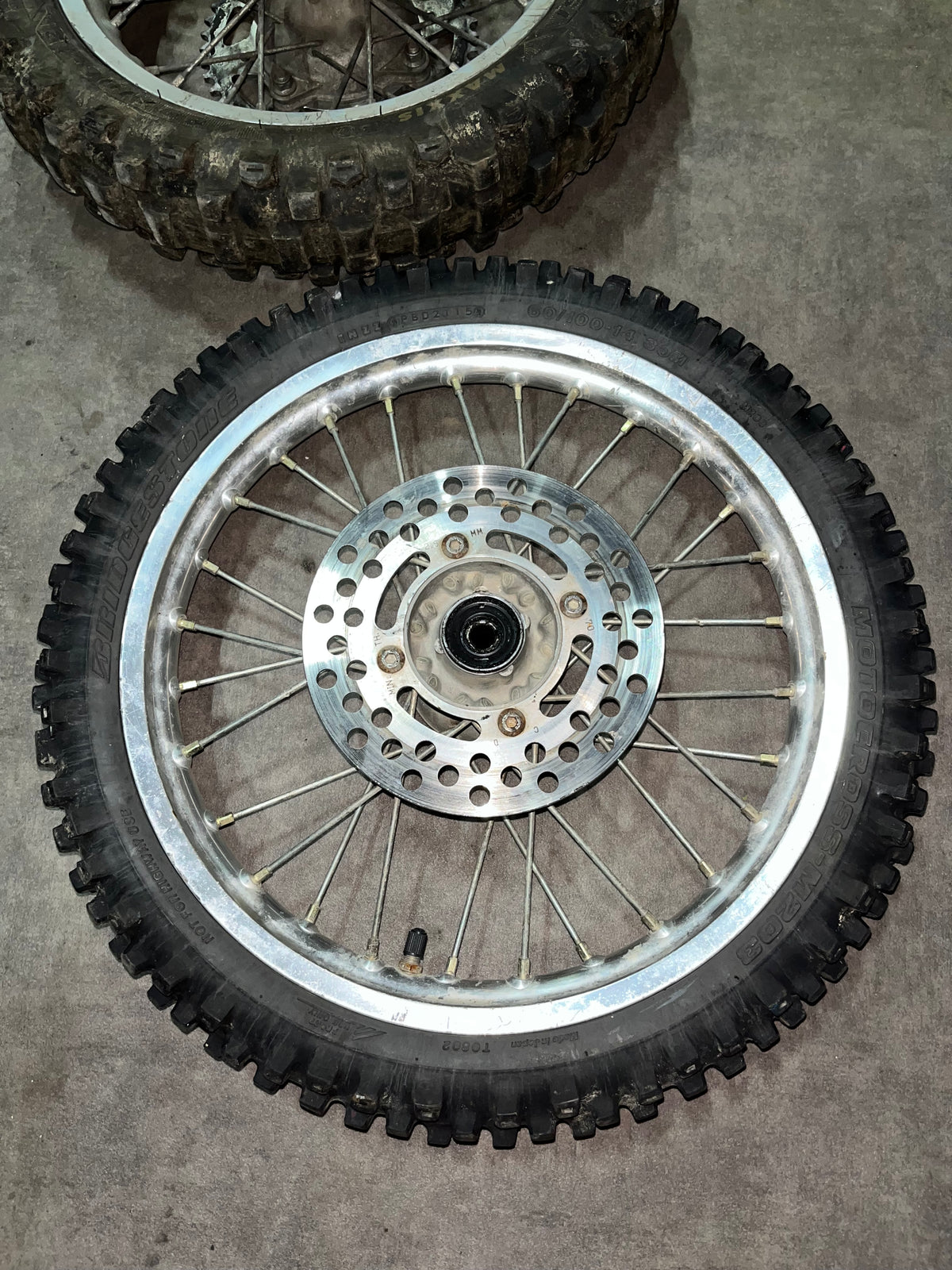 roue avant + arrière kx 65