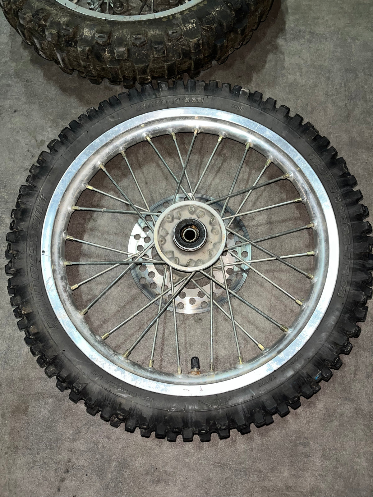 roue avant + arrière kx 65