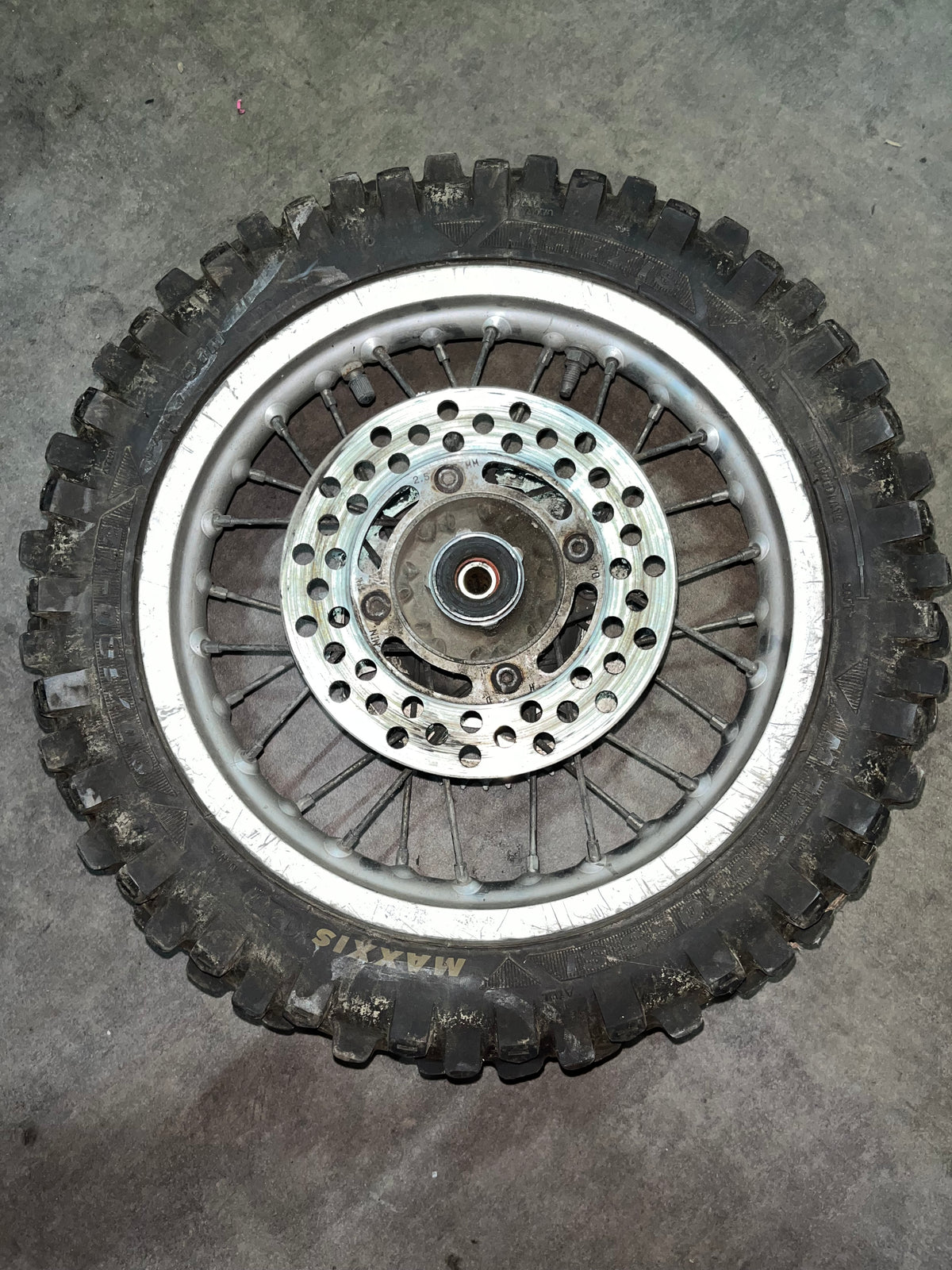 roue avant + arrière kx 65
