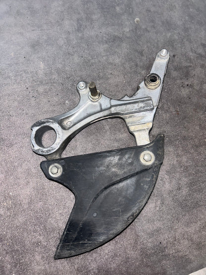 support étrier de frein arrière 250 kxf